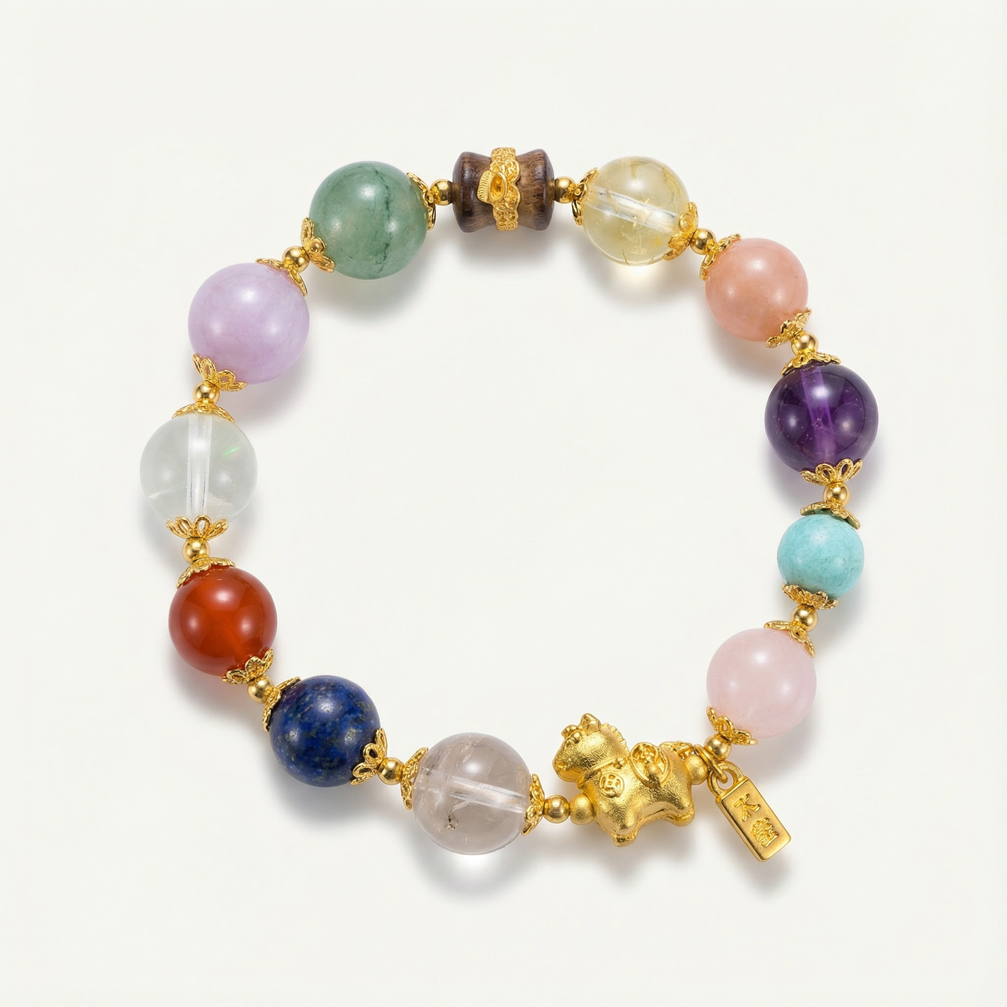 Year of the Horse Multi-Stone Treasure Bracelet | LanKio Treasure Bracelet