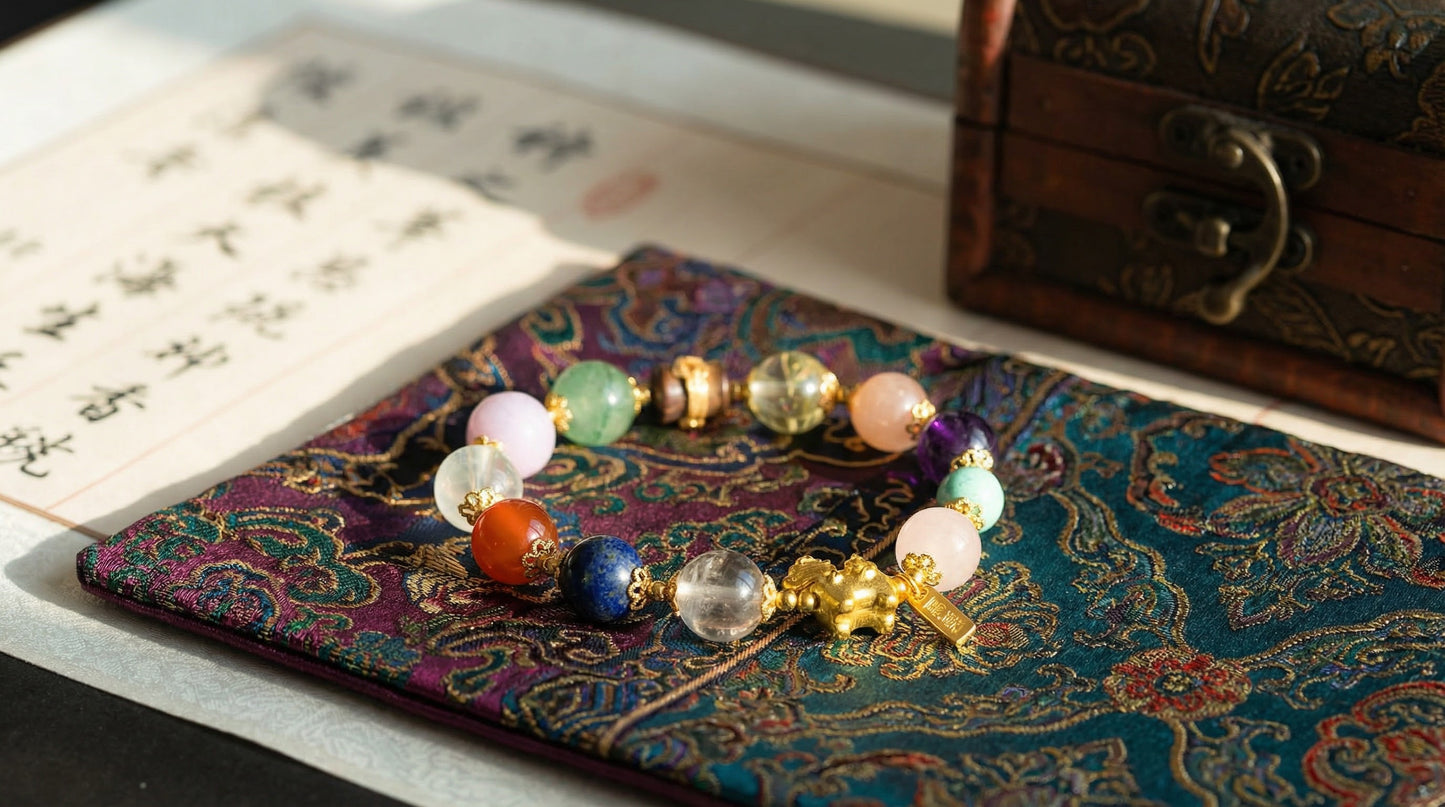 Year of the Horse Multi-Stone Treasure Bracelet | LanKio Treasure Bracelet