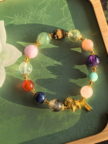 Year of the Horse Multi-Stone Treasure Bracelet | LanKio Treasure Bracelet