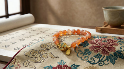 Nan Hong Agate Gourd Bracelet | LanKio Full Blessing